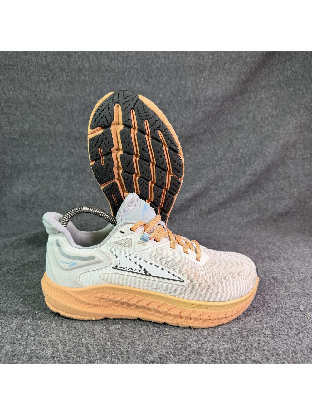 Altra Torin 7 Shoes Womens Size 6 White Tan Mesh Running Sneakers ALOA82CZ280
